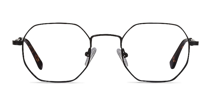 Soar Noir Métal Montures de lunettes de vue d'EyeBuyDirect