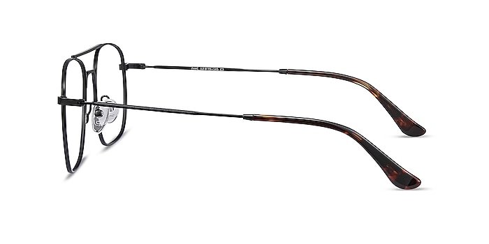 Fame Noir Métal Montures de lunettes de vue d'EyeBuyDirect