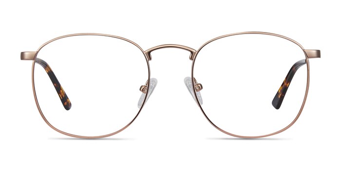 St Michel Rose Gold Metal Eyeglass Frames from EyeBuyDirect