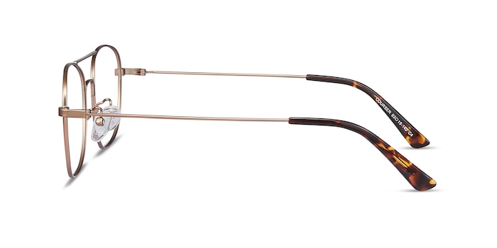 Courser Rose Gold Metal Eyeglass Frames from EyeBuyDirect