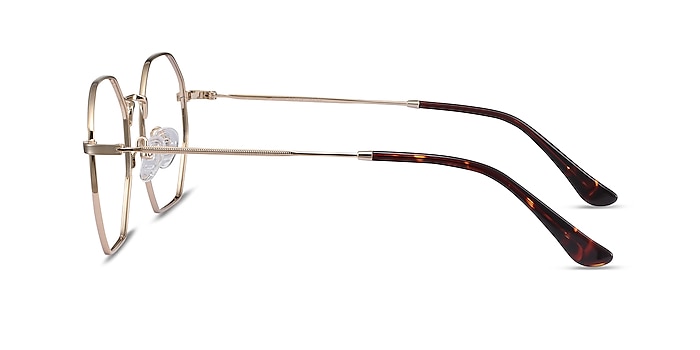 Octave Golden Métal Montures de lunettes de vue d'EyeBuyDirect