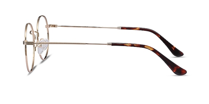 Streetwise Golden Metal Eyeglass Frames from EyeBuyDirect