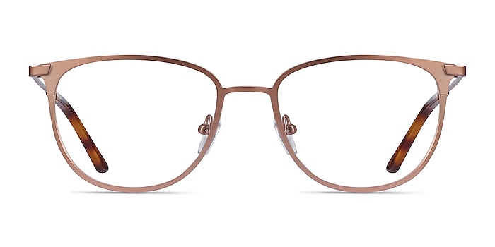 Vita Rose Gold Metal Eyeglass Frames from EyeBuyDirect