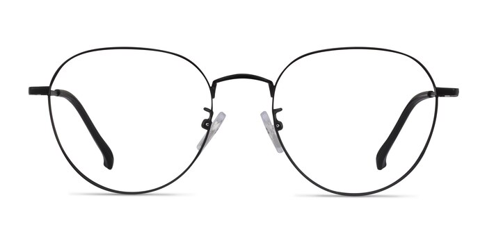 Inspire Round Black Full Rim Eyeglasses | Eyebuydirect