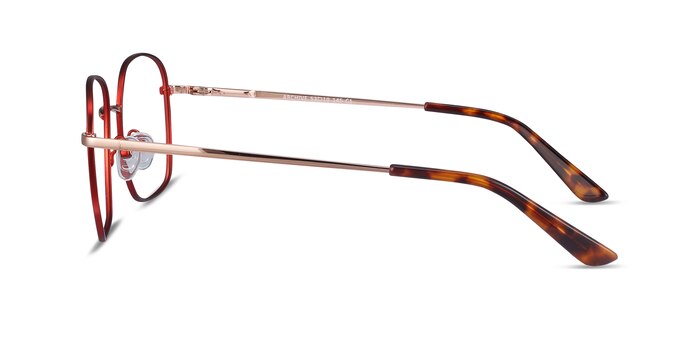 Archive Burgundy Métal Montures de lunettes de vue d'EyeBuyDirect