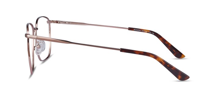 Reason Rose Gold Metal Eyeglass Frames from EyeBuyDirect