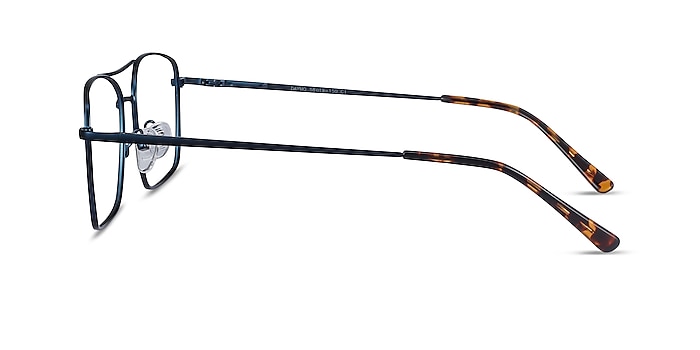Daymo Navy Metal Eyeglass Frames from EyeBuyDirect