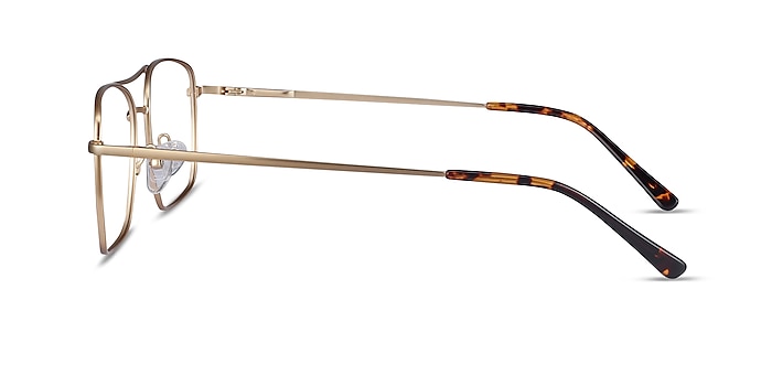 Daymo Doré Métal Montures de lunettes de vue d'EyeBuyDirect