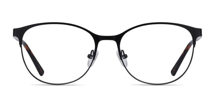 Kali Black Metal Eyeglass Frames from EyeBuyDirect