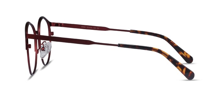 Emma Rouge Métal Montures de lunettes de vue d'EyeBuyDirect
