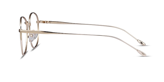 Vantage Gold Metal Eyeglass Frames from EyeBuyDirect