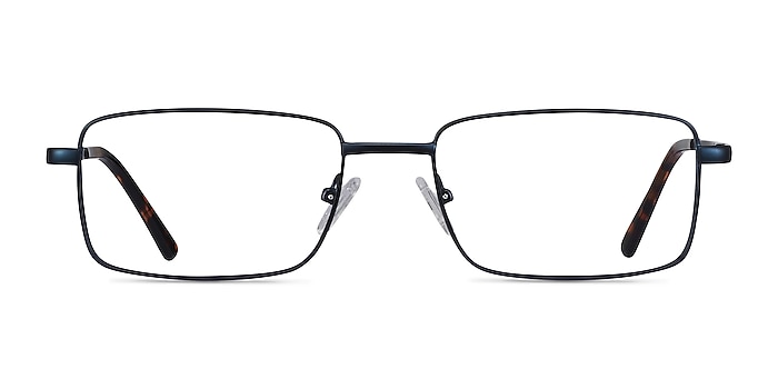Arco Navy Metal Eyeglass Frames from EyeBuyDirect