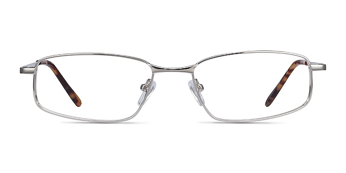 Destined Silver Metal Eyeglass Frames from EyeBuyDirect