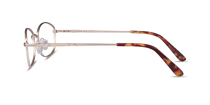 Betty Gold Metal Eyeglass Frames from EyeBuyDirect