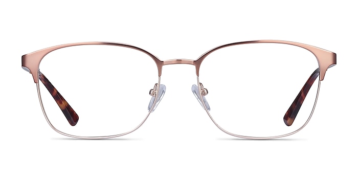 Chambery Rose Gold Metal Eyeglass Frames from EyeBuyDirect