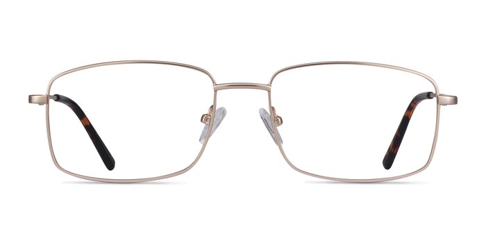 Onex Gold Metal Eyeglass Frames from EyeBuyDirect
