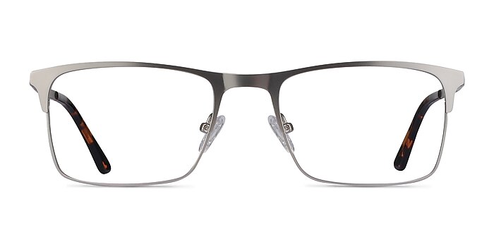 Vigo Argenté Métal Montures de lunettes de vue d'EyeBuyDirect