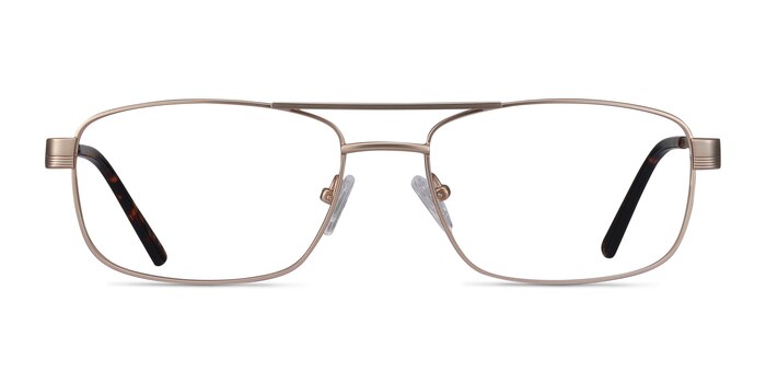 Stan Gold Metal Eyeglass Frames from EyeBuyDirect