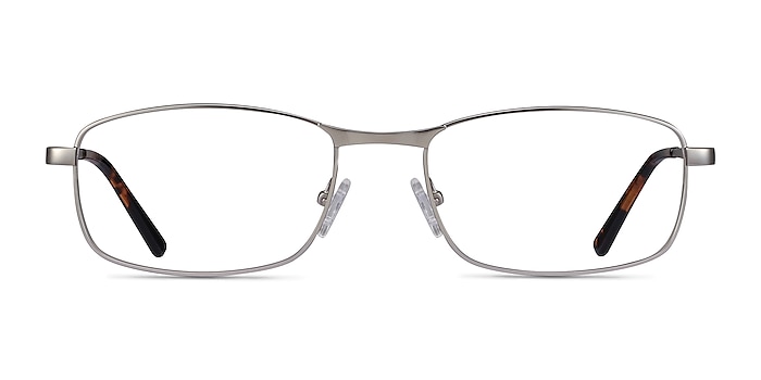 Madon Silver Metal Eyeglass Frames from EyeBuyDirect