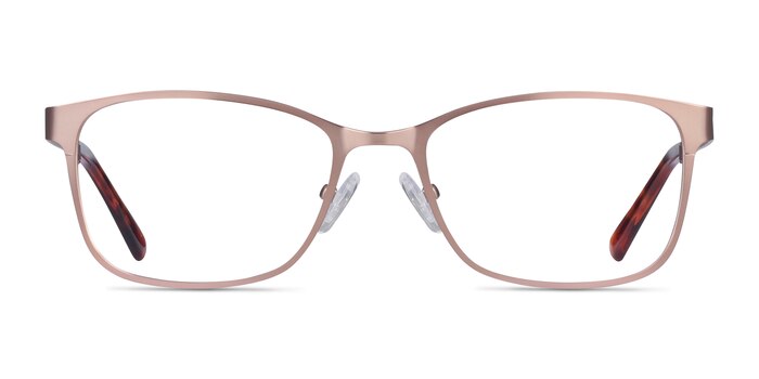 Videl Rose Gold Metal Eyeglass Frames from EyeBuyDirect