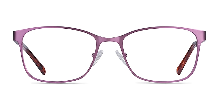 Videl Purple Metal Eyeglass Frames from EyeBuyDirect