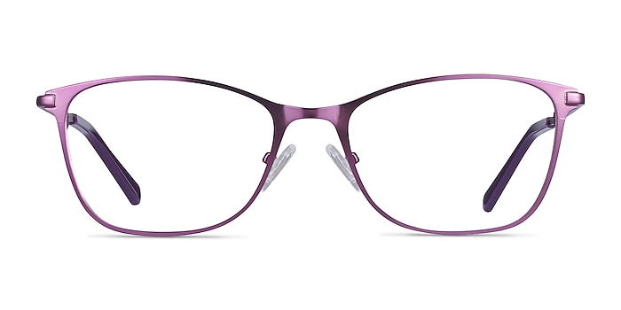 Kasia Purple Metal Eyeglass Frames from EyeBuyDirect