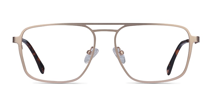 Gallo Gold Metal Eyeglass Frames from EyeBuyDirect