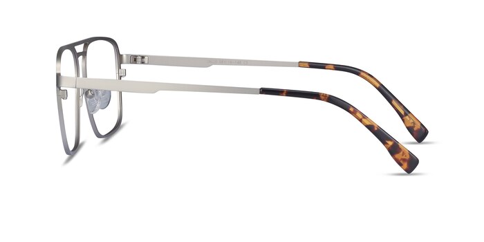 Gallo Argenté Métal Montures de lunettes de vue d'EyeBuyDirect