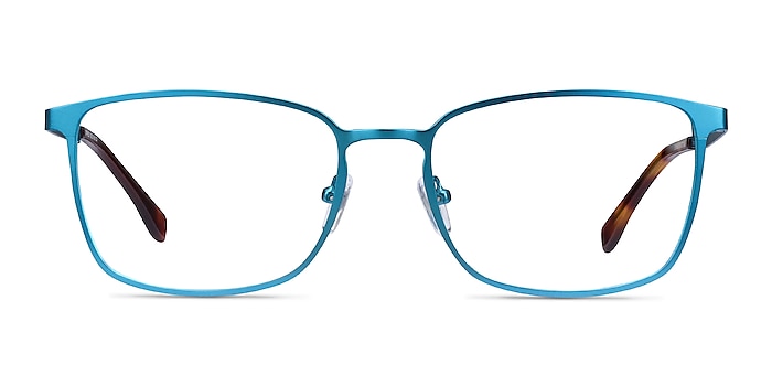 Strategy Bleu Métal Montures de lunettes de vue d'EyeBuyDirect