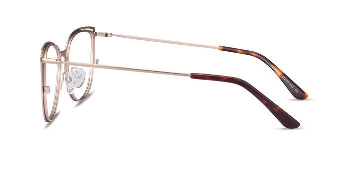 Garance Green & Gold Métal Montures de lunettes de vue d'EyeBuyDirect