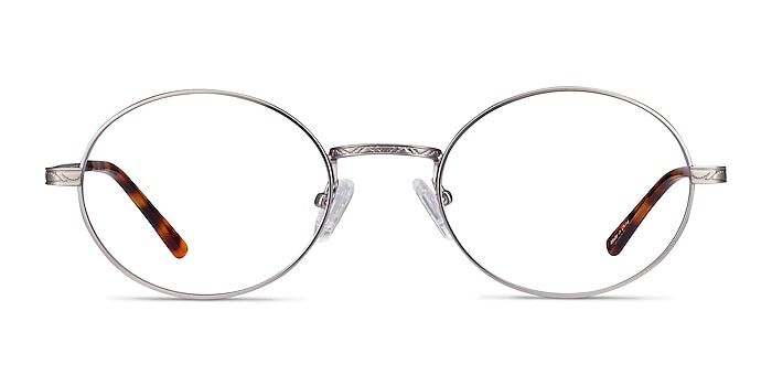 Equinox Gunmetal Métal Montures de lunettes de vue d'EyeBuyDirect