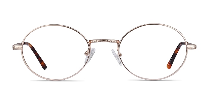 Equinox Gold Metal Eyeglass Frames from EyeBuyDirect