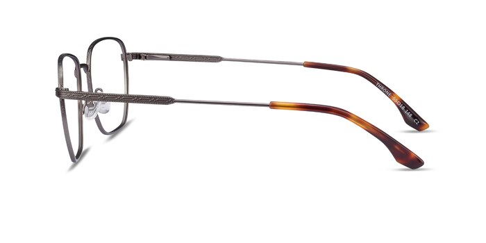 Throne Gunmetal Metal Eyeglass Frames from EyeBuyDirect