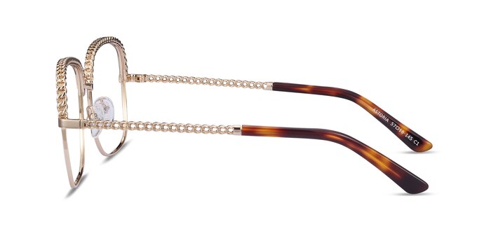 Astoria Square Gold Glasses for Women | Eyebuydirect