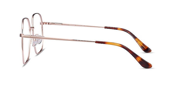 Roman Rose Gold Metal Eyeglass Frames from EyeBuyDirect