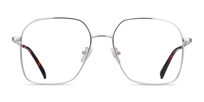 Roman Silver Metal Eyeglass Frames from EyeBuyDirect