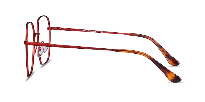 Roman Rouge Métal Montures de lunettes de vue d'EyeBuyDirect