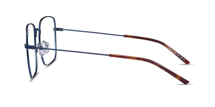 Dorato Navy Metal Eyeglass Frames from EyeBuyDirect