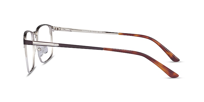 Oswald Matte Black Metal Eyeglass Frames from EyeBuyDirect