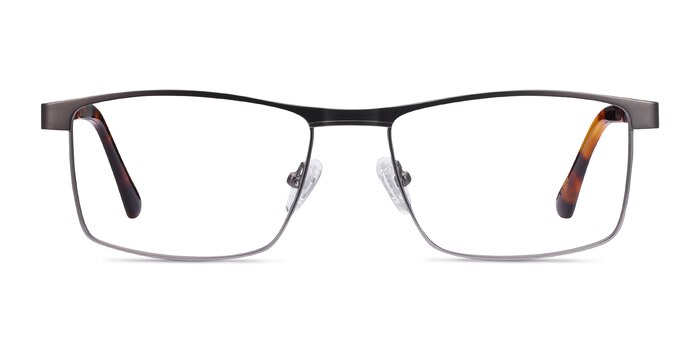 Julian Gunmetal Métal Montures de lunettes de vue d'EyeBuyDirect