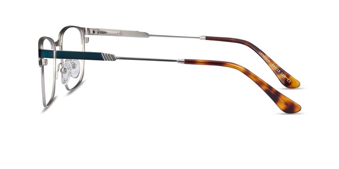 Leopold Navy Metal Eyeglass Frames from EyeBuyDirect