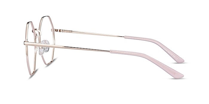 Altar Pink & Gold Métal Montures de lunettes de vue d'EyeBuyDirect
