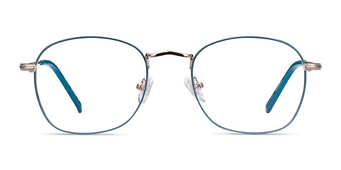 Keith Green & Gold Metal Eyeglass Frames from EyeBuyDirect