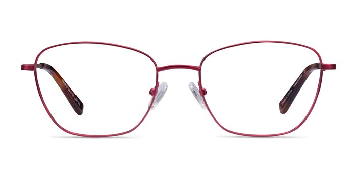 Ingrid Framboise Métal Montures de lunettes de vue d'EyeBuyDirect