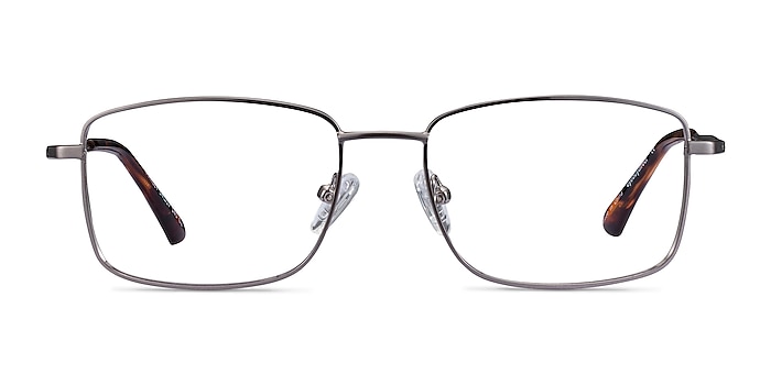 Marley Gunmetal Metal Eyeglass Frames from EyeBuyDirect