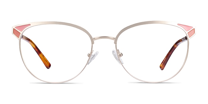 Niki Doré Métal Montures de lunettes de vue d'EyeBuyDirect