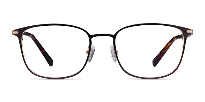 River Black Rose Gold Acetate-metal Montures de lunettes de vue d'EyeBuyDirect