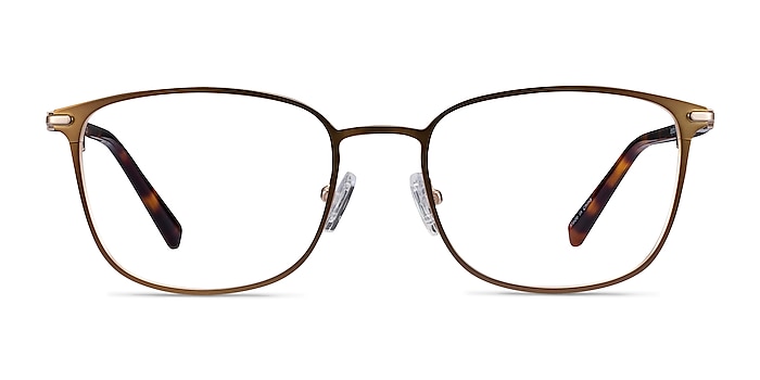 River Bronze & Gold Acetate-metal Eyeglass Frames from EyeBuyDirect