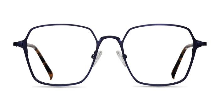 Holden Blue Metal Eyeglass Frames from EyeBuyDirect