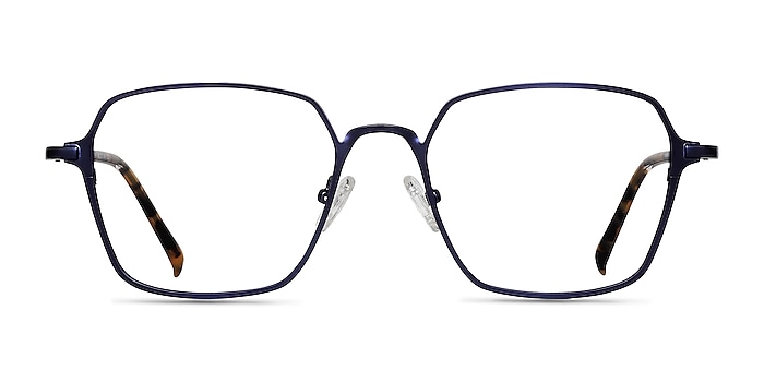 Holden Blue Metal Eyeglass Frames from EyeBuyDirect